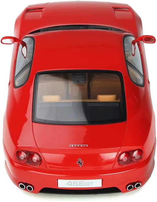 STM Diecast GT Spirit 1992 Ferrari 456 GT Ferrari Red (Rossa Corsa) 1:18 Resin - View 8