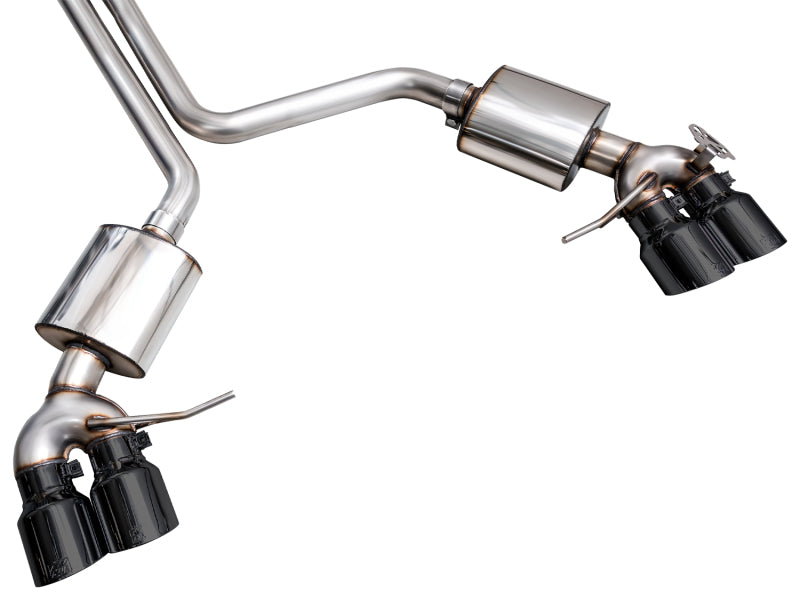 AWE Tuning 2022+ Porsche Macan 2.9TT Touring Edition Catback Exhaust w/ Diamond Black Tips 3015-43952
