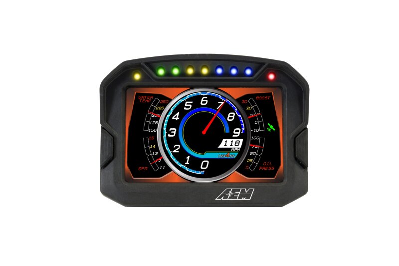 AEM CD-5G Carbon Digital Dash Display w/ Interal 10Hz GPS & Antenna