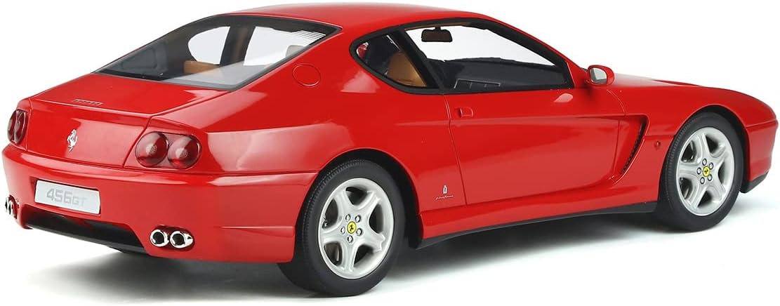 STM Diecast GT Spirit 1992 Ferrari 456 GT Ferrari Red (Rossa Corsa) 1:18 Resin - View 2