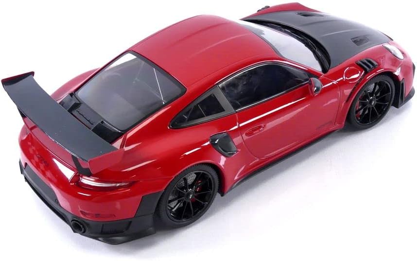 STM Diecast Minichamps 2018 Porsche 911 991.2 GT2 RS Guards Red w/ Black Hood & Wheels 1:18...