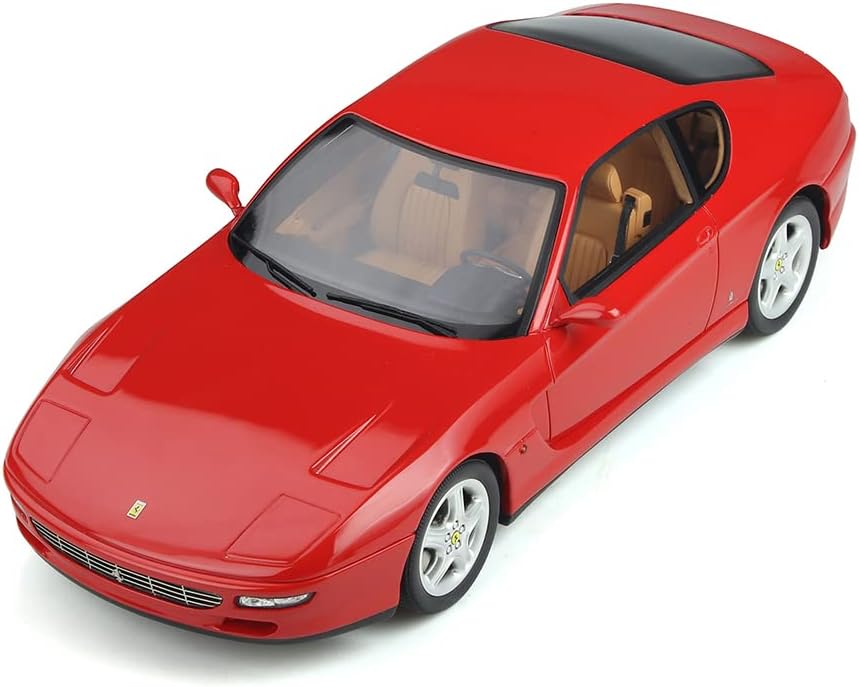 STM Diecast GT Spirit 1992 Ferrari 456 GT Ferrari Red (Rossa Corsa) 1:18 Resin - View 6