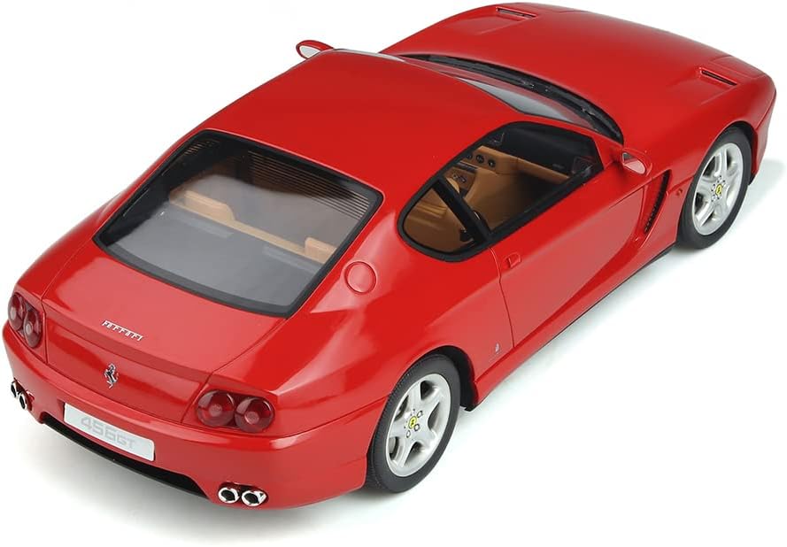 STM Diecast GT Spirit 1992 Ferrari 456 GT Ferrari Red (Rossa Corsa) 1:18 Resin - View 3