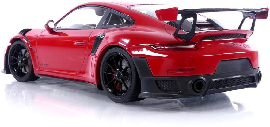 STM Diecast Minichamps 2018 Porsche 911 991.2 GT2 RS Guards Red w/ Black Hood & Wheels 1:18...