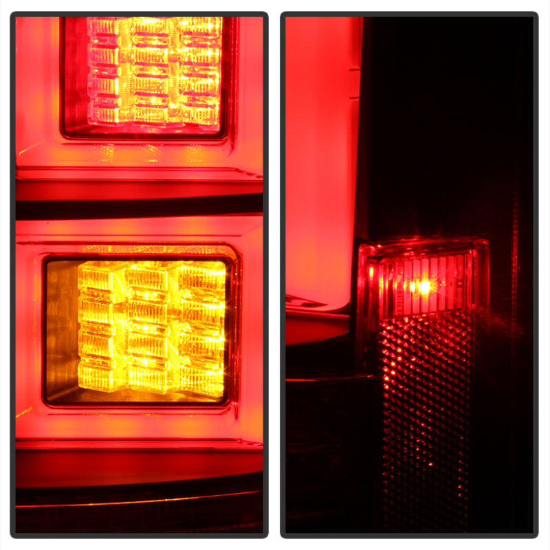 Spyder Land Rover Discovery 3 LR3 05-09 Light Bar LED Tail Lights Black ALT-YD-LRD05-LED-BK 5080813