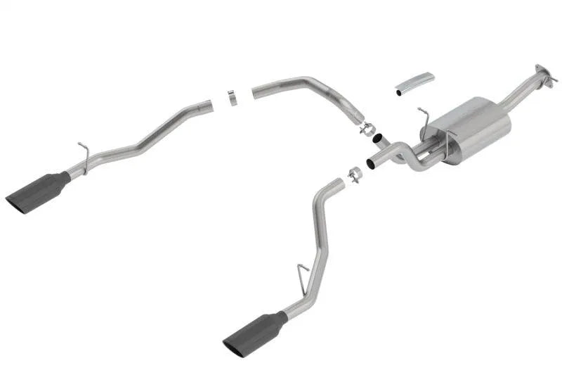 BORLA 2019- 2025 Ram 1500 Cat-Back Exhaust System Touring Black  Or Polished Tips