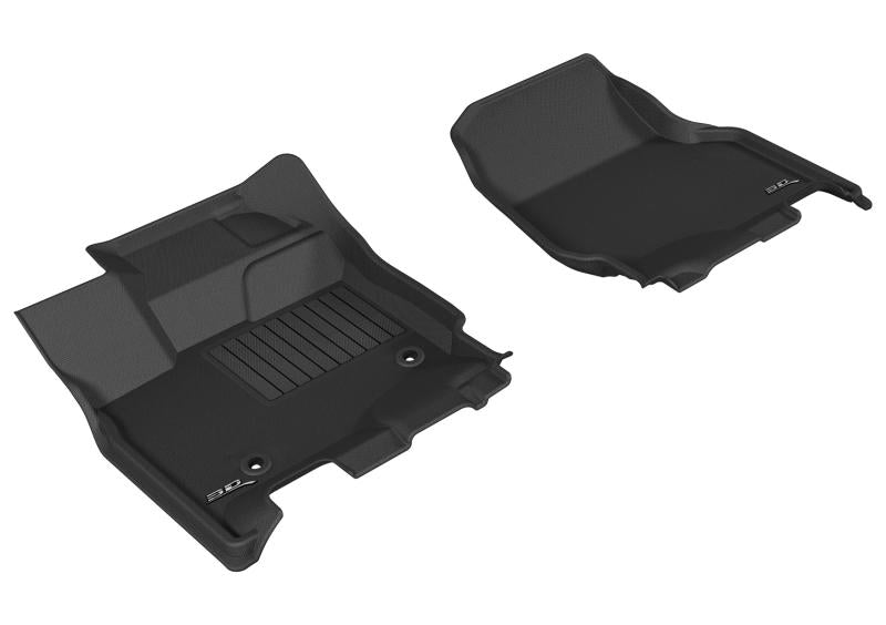 3D MAXpider 2015-2020 Ford F-150 Sprcab/Sprcrew Kagu 1st Row Floormat - Gray L1FR08311501