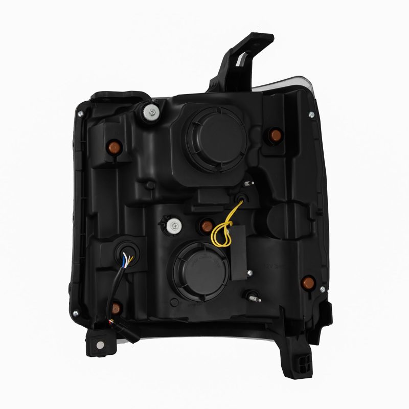 AlphaRex 16-18 Chevy 1500HD NOVA-Series LED Proj Headlghts Alpha BK Atv Lgt/SeqSig & DRL(Req 810023) 880236 *Discontinued
