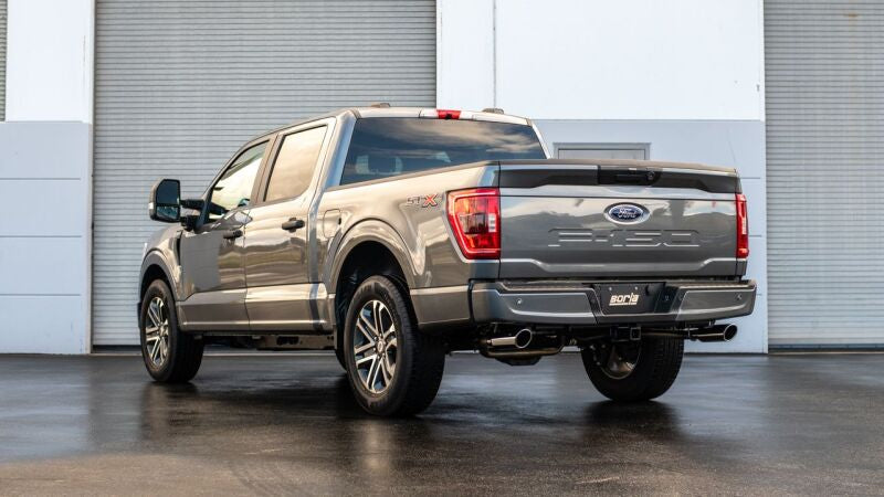FR SPORT Borla F-150 2021 2.7L/3.5L 2/4wd 4dr CC SB EC STB Lari/King R/Plinum/LTD 3/2.25 Cat-Back...