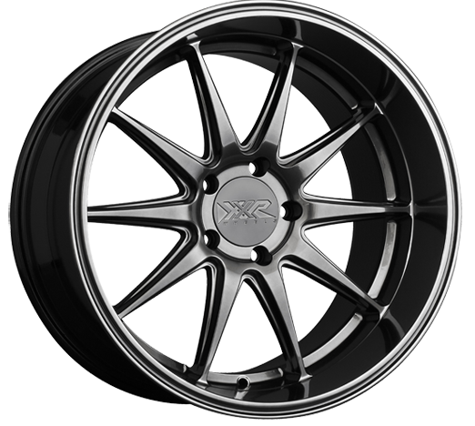 XXR 527D Wheel Chromium Black 20x9 +35 5x4.5
