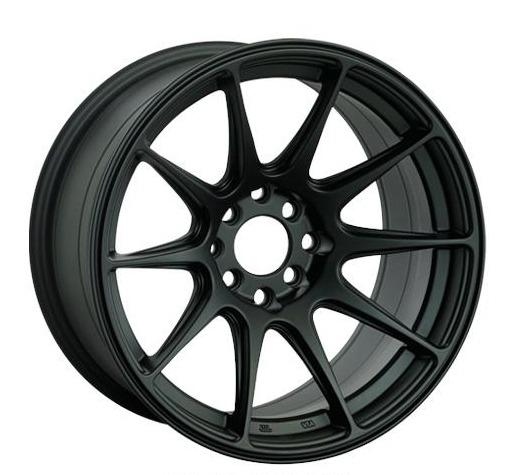 XXR 527 Wheel Flat Black 17x8.25 +25 4x100,4x114.3