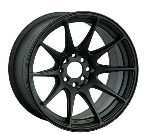 XXR 527 Wheel Flat Black 17x8.25 +35 5x100,5x114.3