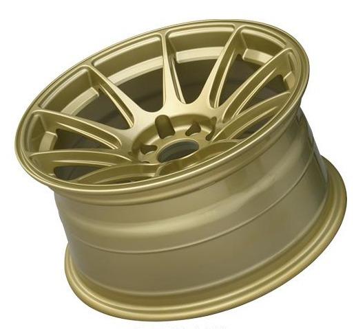XXR 527 Wheel Gold 17x9.75 +25 4x100,4x114.3
