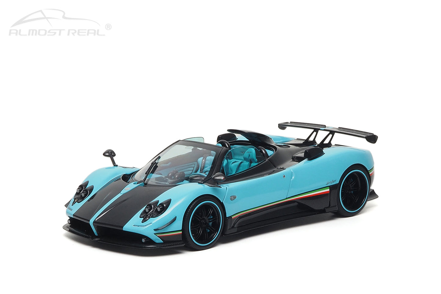 Almost-Real Pagani Zonda Uno Blue 1:18