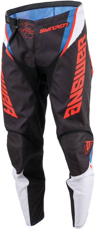 Answer 24 Syncron Envenom Pants Red/White/Blue Size - 28 442408
