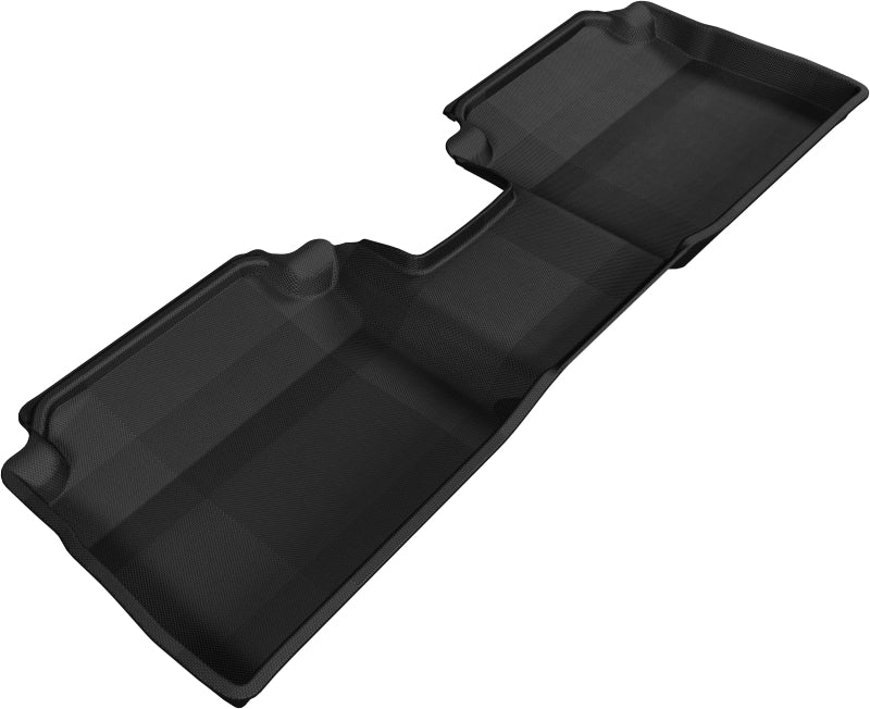 3D MAXpider 2013-2017 Hyundai Elantra GT Kagu 2nd Row Floormats - Black L1HY01821509