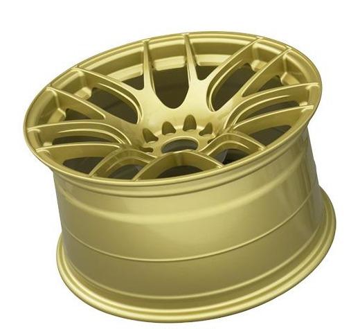 FR SPORT XXR 530 Wheel Gold 18x8.75 +20 5x100,5x114.3 - View 2