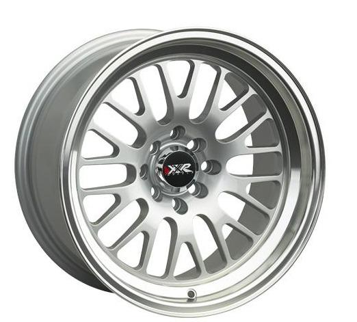 XXR 531 Wheel Hyper Silver / Machined Lip 16x8 +20 4x100,4x114.3