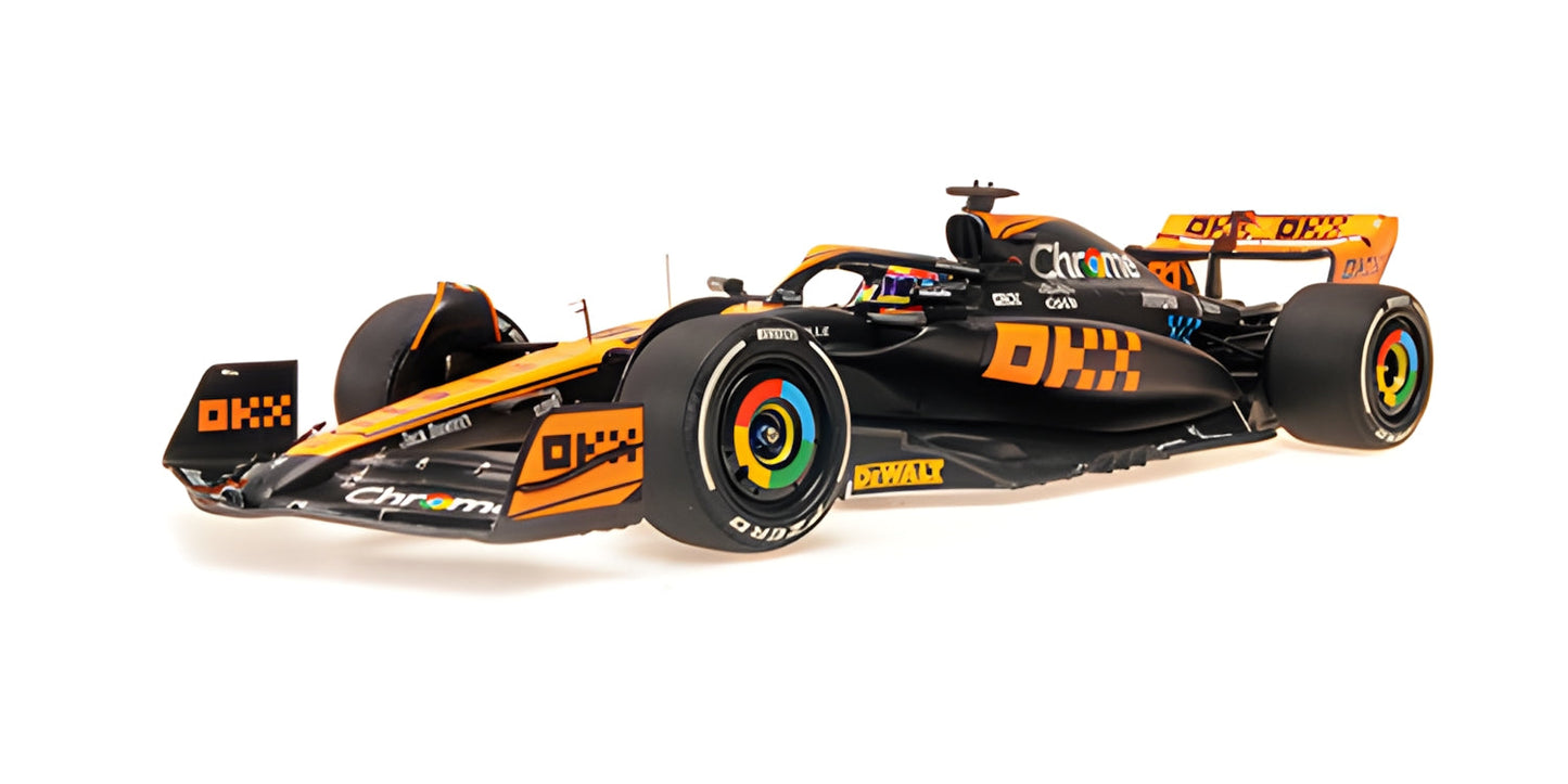 Minichamps Mclaren F1 Team MCL60 Orange O. Piastri Japanese GP 2023 1:18