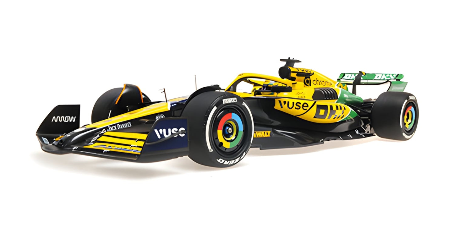 Minichamps Mclaren F1 Team MCL38 Yellow O. Piastri Monaco GP 2024 1:18