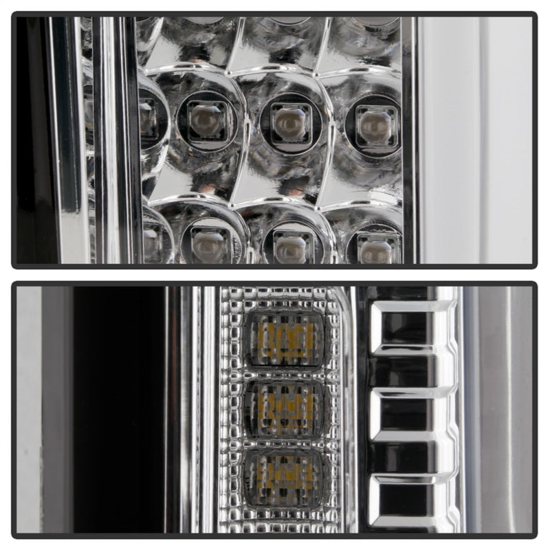 Spyder Chevy Silverado 19-20 (Do Not Fit Halogen Model) LED Tail Light - Chrome ALT-YD-CS19LED-C 5087287