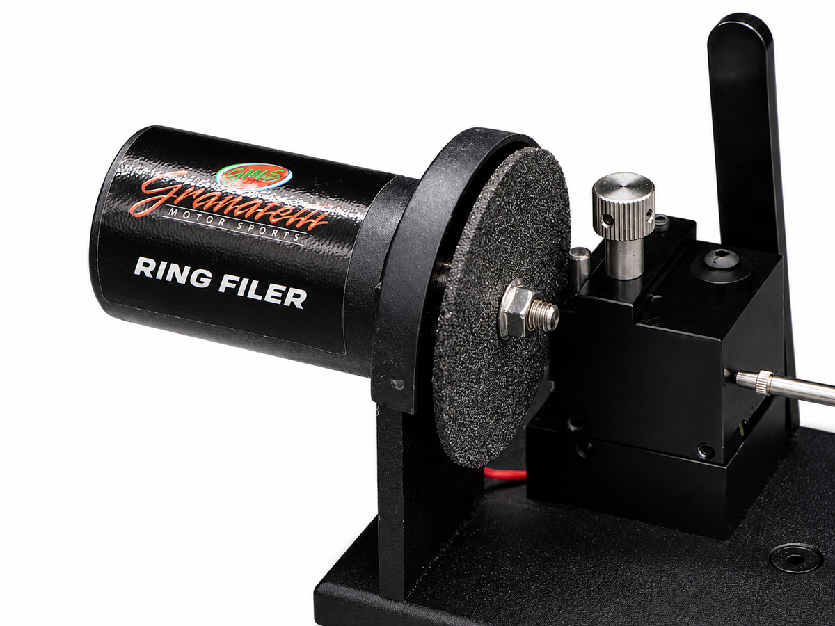 Granatelli Electric Piston Ring Filer Kit – Cordless 12V Ring Grinder with Battery, Charger & Grinding Wheels - 540100