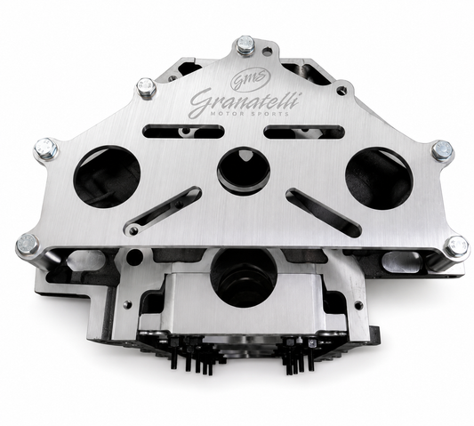 Granatelli Chevy Engine Stand Adapter Plate – Billet Aluminum SBC BBC LS LT Duramax - 540106