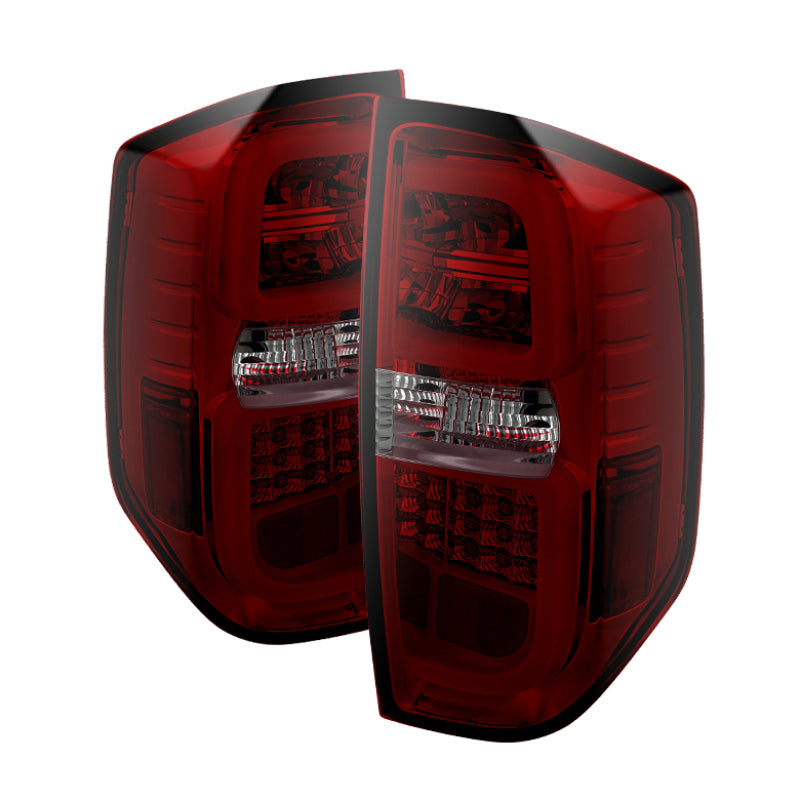 FR SPORT Spyder Toyota Tundra 2014-2016 Light Bar LED Tail Lights Red Smoke ALT-YD-TTU14-LED-RS...