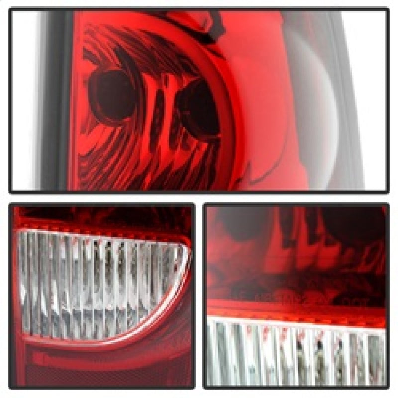 SPYDER Xtune Chevy Silverado 1500-2500-3500 03-06 OEM Style Tail Lights Red Clear ALT-JH-CS03-OE-RC 9026362