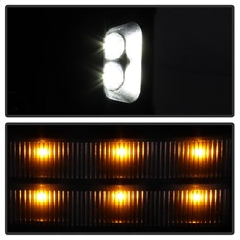 SPYDER xTune Chevy Silverado 03-06 G2 Heated Smoke LED Signal Telescoping Mirrors MIR-CS03S-G2-PWH-SM-SET 9936715