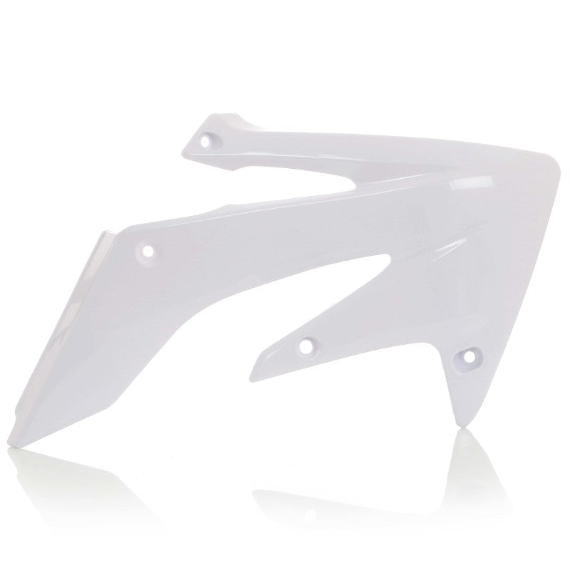 Acerbis 04-09 Honda CRF250R/04-17 CRF250X Radiator Shroud - White 2043630002