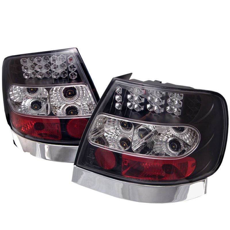 SPYDER Audi A4 96-01 LED Tail Lights Black ALT-YD-AA496-LED-BK 5000095