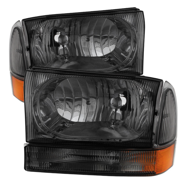 FR SPORT SPYDER Xtune Ford F250/350/450 Superduty 99-04 Crystal Headlights w/ Bumper Lights...
