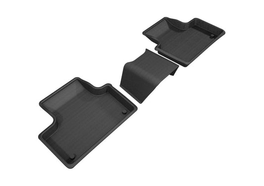 FR SPORT 3D MAXpider 2018-2020 Volvo XC60 Kagu 2nd Row Floormats - Black L1VV02521509
