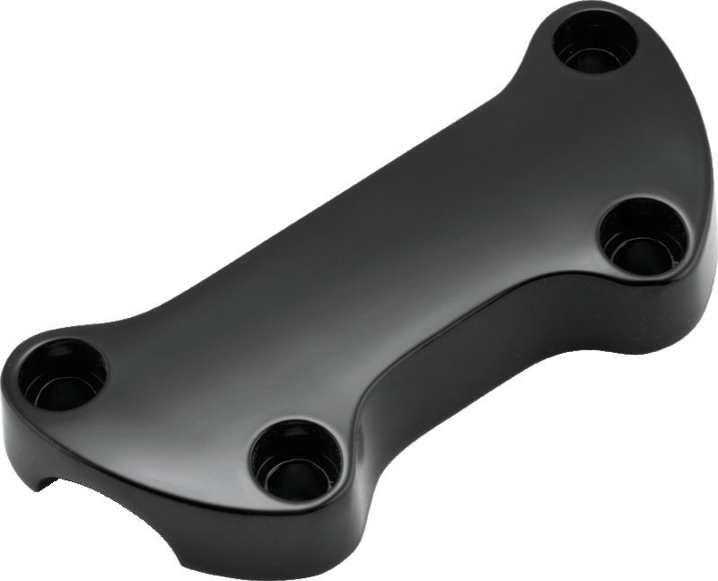 Bikers Choice 74-Up Black Plain Handlebar Clamp 489998