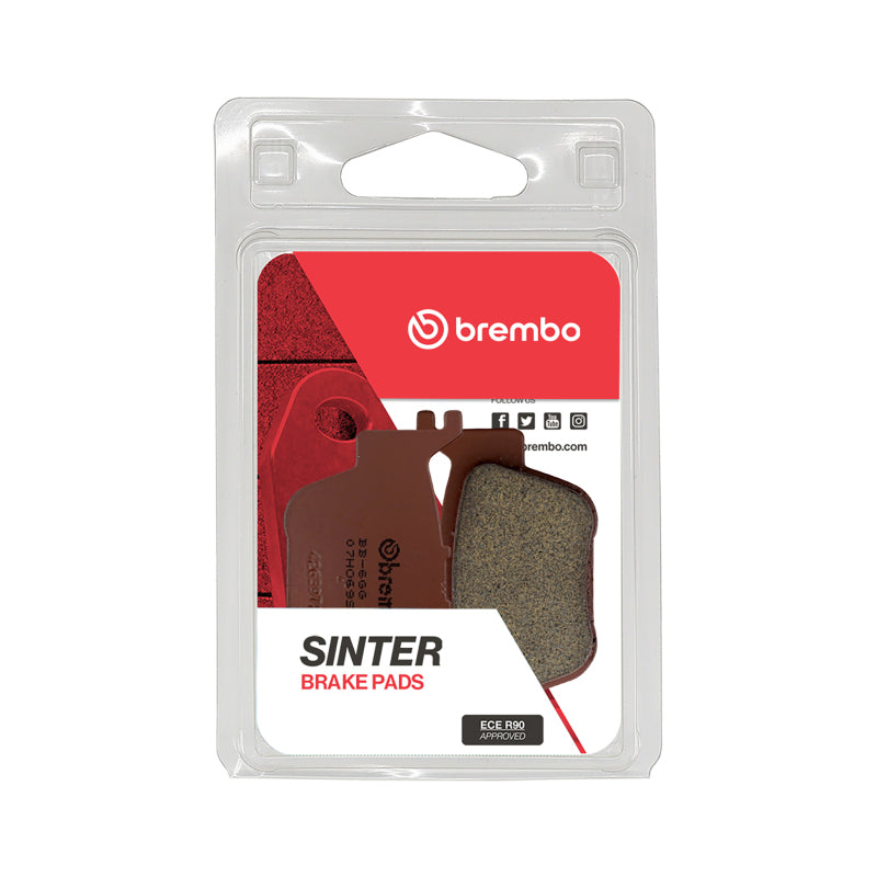 Brembo OE 15-20 Honda Pioneer 500cc Brake Pad - Rear 07HO69SD
