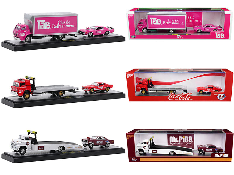 Rapid Vehicles Auto Haulers "3 Sodas" Set of 3 pieces Release 15 Limited Edition to 8400 pieces...
