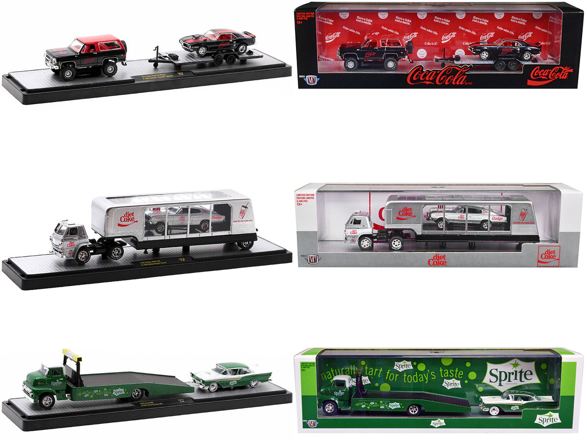 Rapid Vehicles Auto Haulers "Sodas" Set of 3 pieces Release 18 Limited Edition to 8400 pieces...