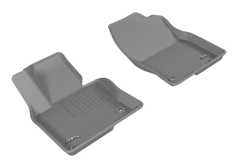 3D MAXpider 2017-2020 Mazda CX-5 Kagu 1st Row Floormat - Gray L1MZ05811501