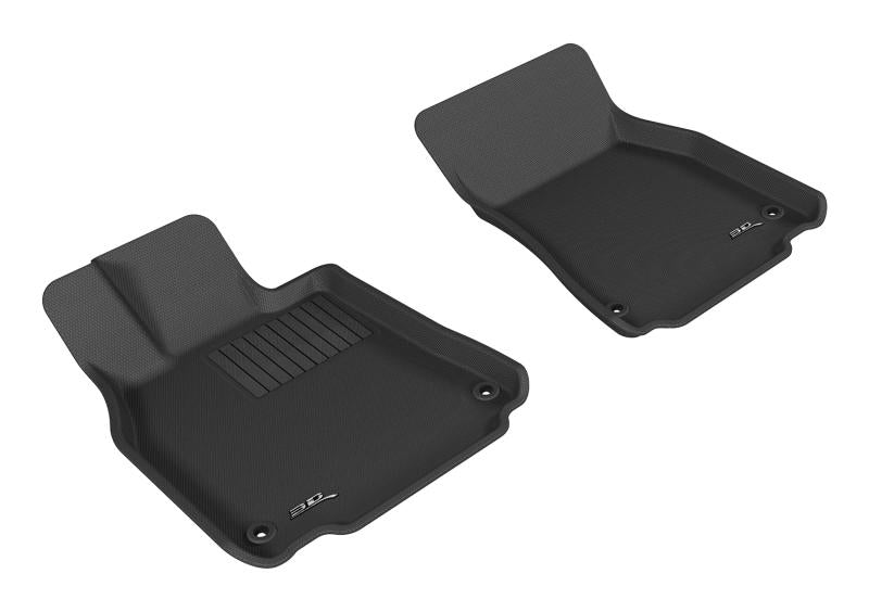 3D MAXpider 2007-2012 Lexus LS460/LS460L Kagu 1st Row Floormat - Gray L1LX04011501