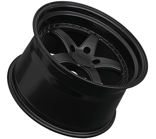 XXR 565 Wheel Flat Black / Gloss Black Lip 18x8.5 +20 5x4.5