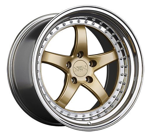 FR SPORT XXR 565 Wheel Hyper Gold / Platinum Lip 18x8.5 +20 5x4.5