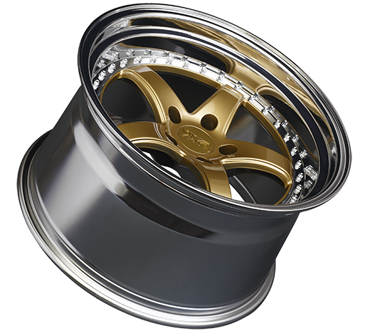 XXR 565 Wheel Hyper Gold / Platinum Lip 20x9 +20 5x4.5