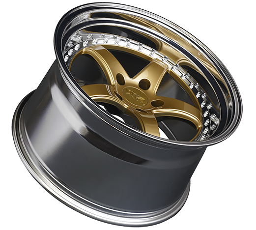 XXR 565 Wheel Hyper Gold / Platinum Lip 20x9 +35 5x4.5