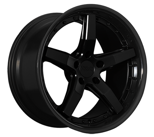 FR SPORT XXR 569 Wheel Flat Black / Gloss Black Lip 18x10 +35 5x100