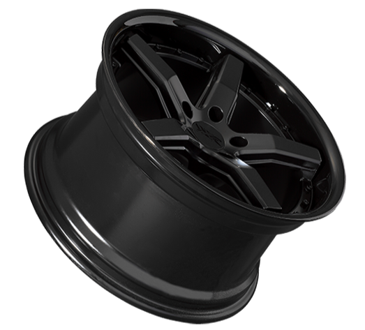 FR SPORT XXR 569 Wheel Flat Black / Gloss Black Lip 18x10 +35 5x100 - View 2