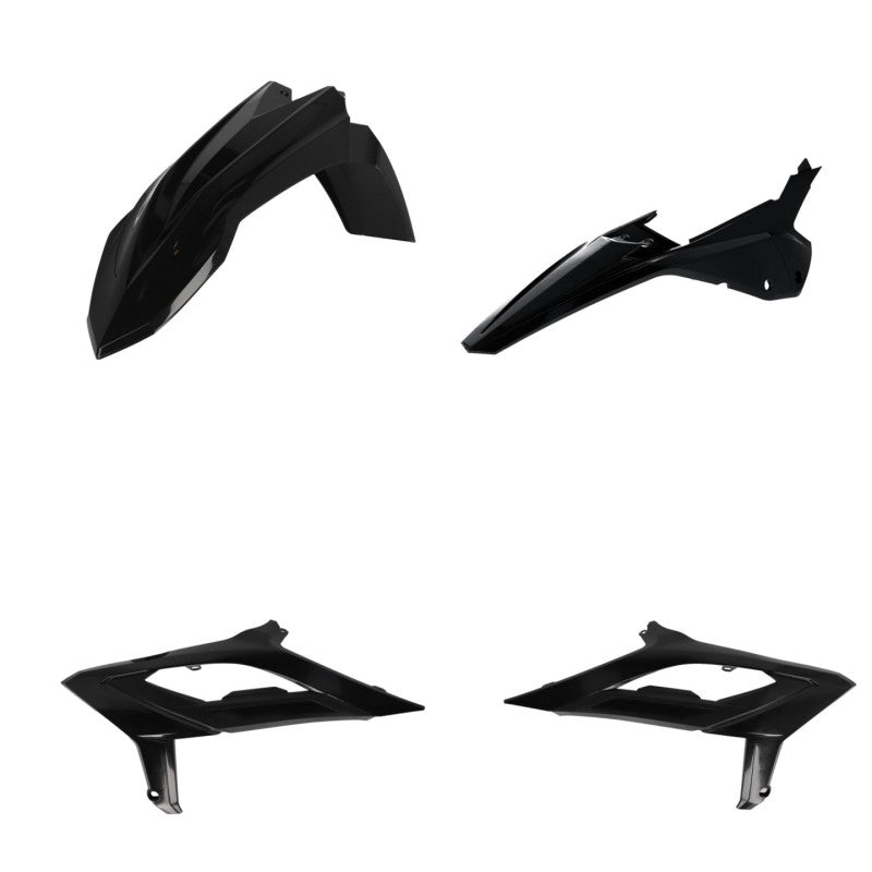 Acerbis 2023 Beta RX300/450 Plastic Kit - Black 2979650001