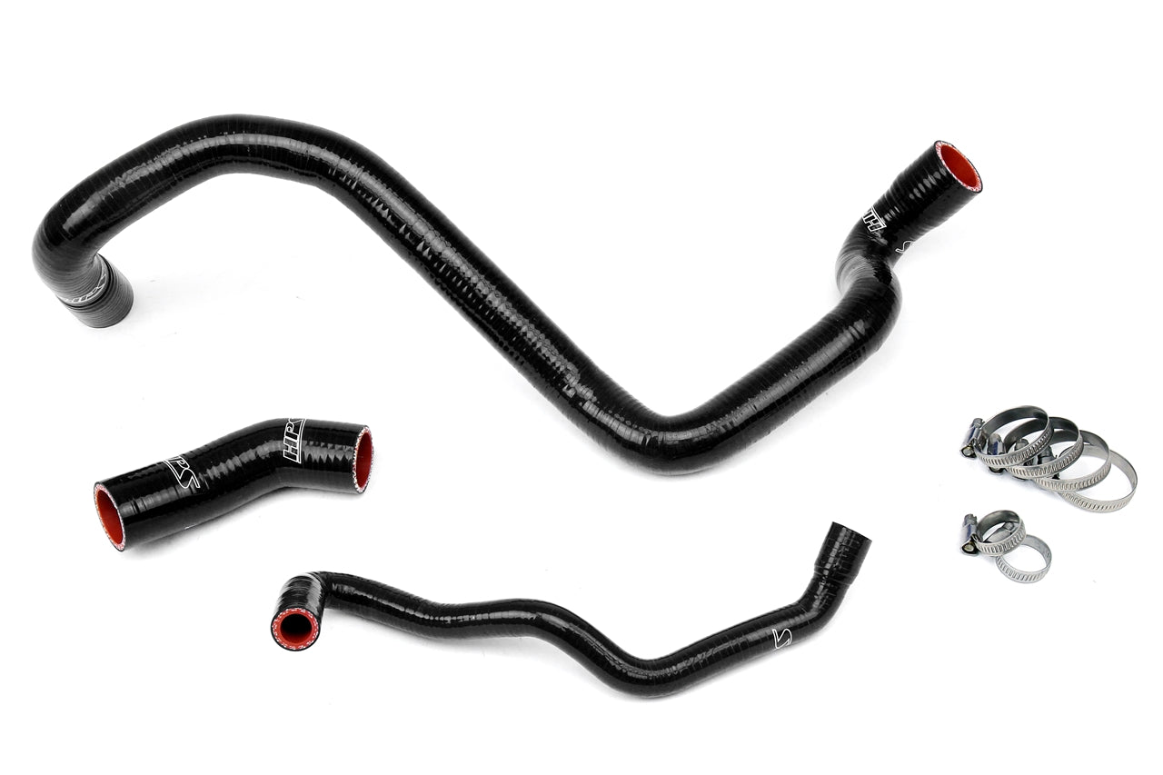 HPS Performance Products HPS Black Reinforced Silicone Radiator Hose Kit Coolant Audi 99-06 TT 225HP