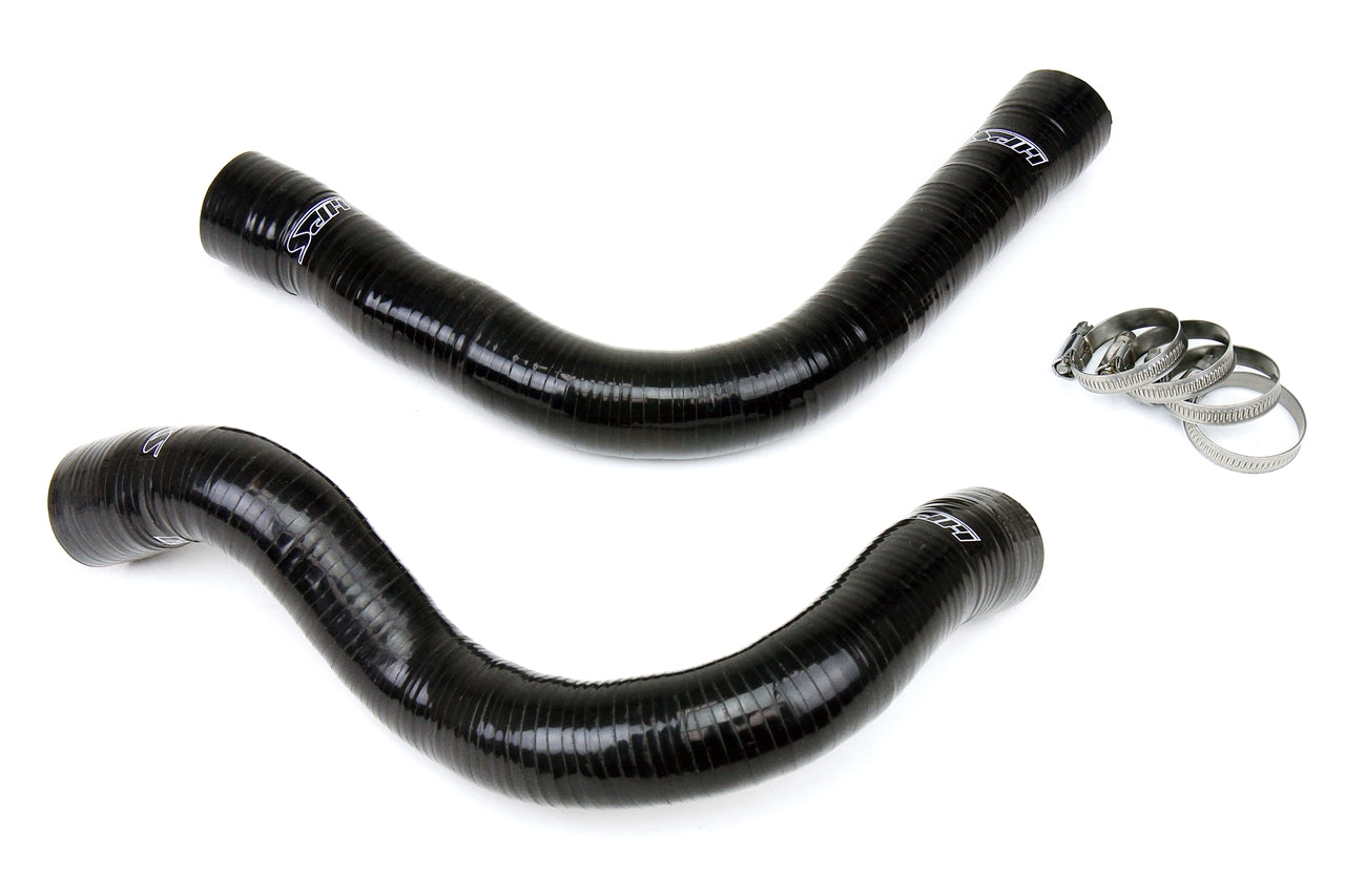 HPS Performance HPS Black Reinforced Silicone Radiator Hose Kit Coolant BMW 92-99 E36 318