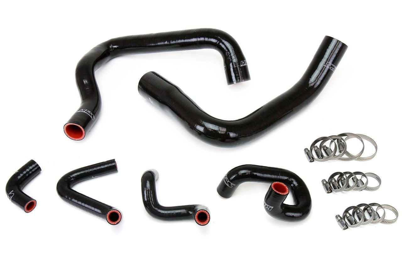 HPS Performance HPS Silicone Radiator + Heater Coolant Hose Kit Ford 1986-1993 Mustang GT / Cobra, 57-1010